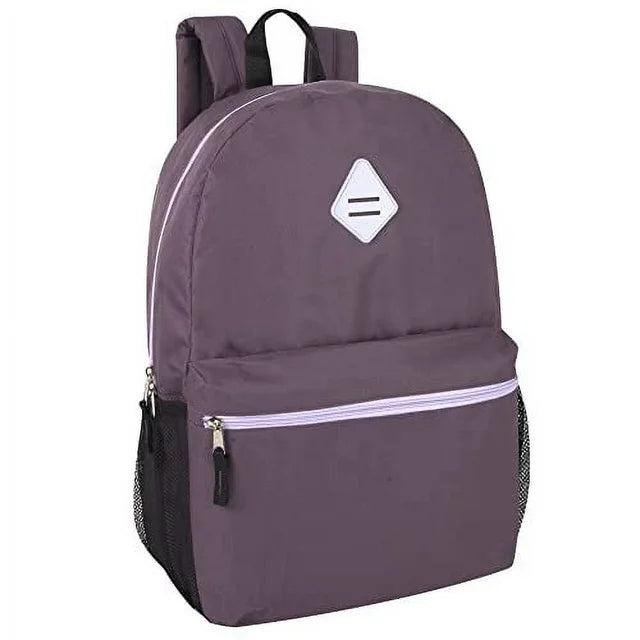 School Backpack with Mesh Side Pockets