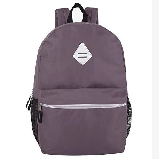 School Backpack with Mesh Side Pockets